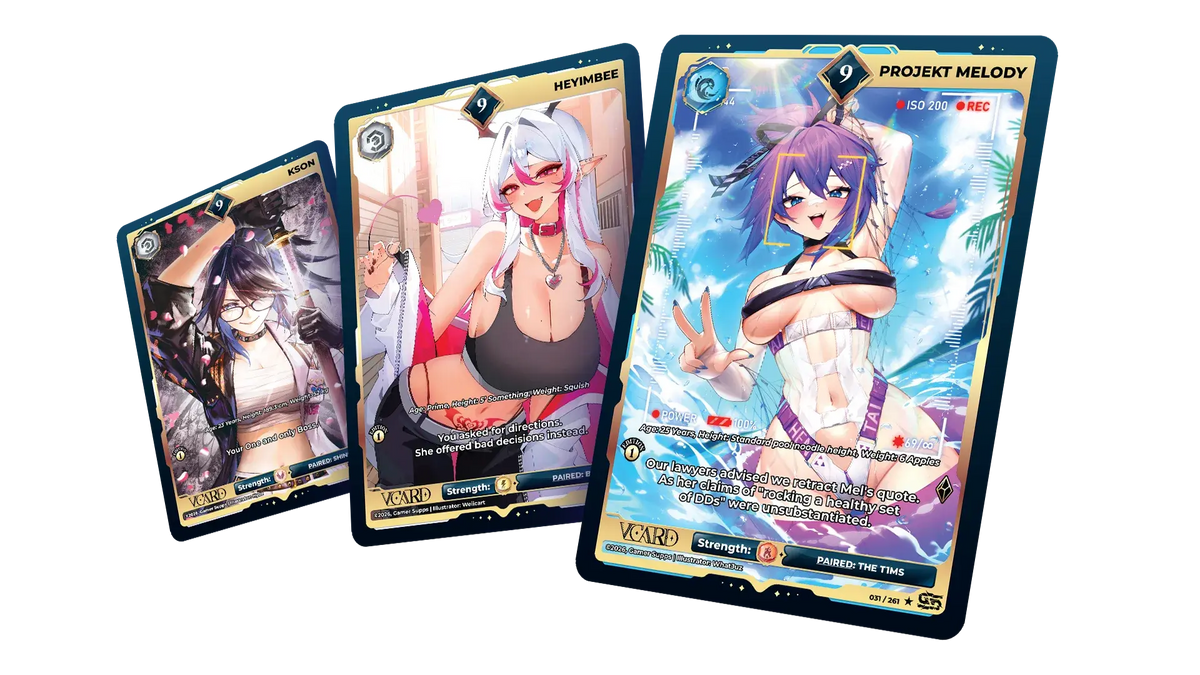 VCard Set 4: Fractured Paradox First Edition Booster Box / Packs