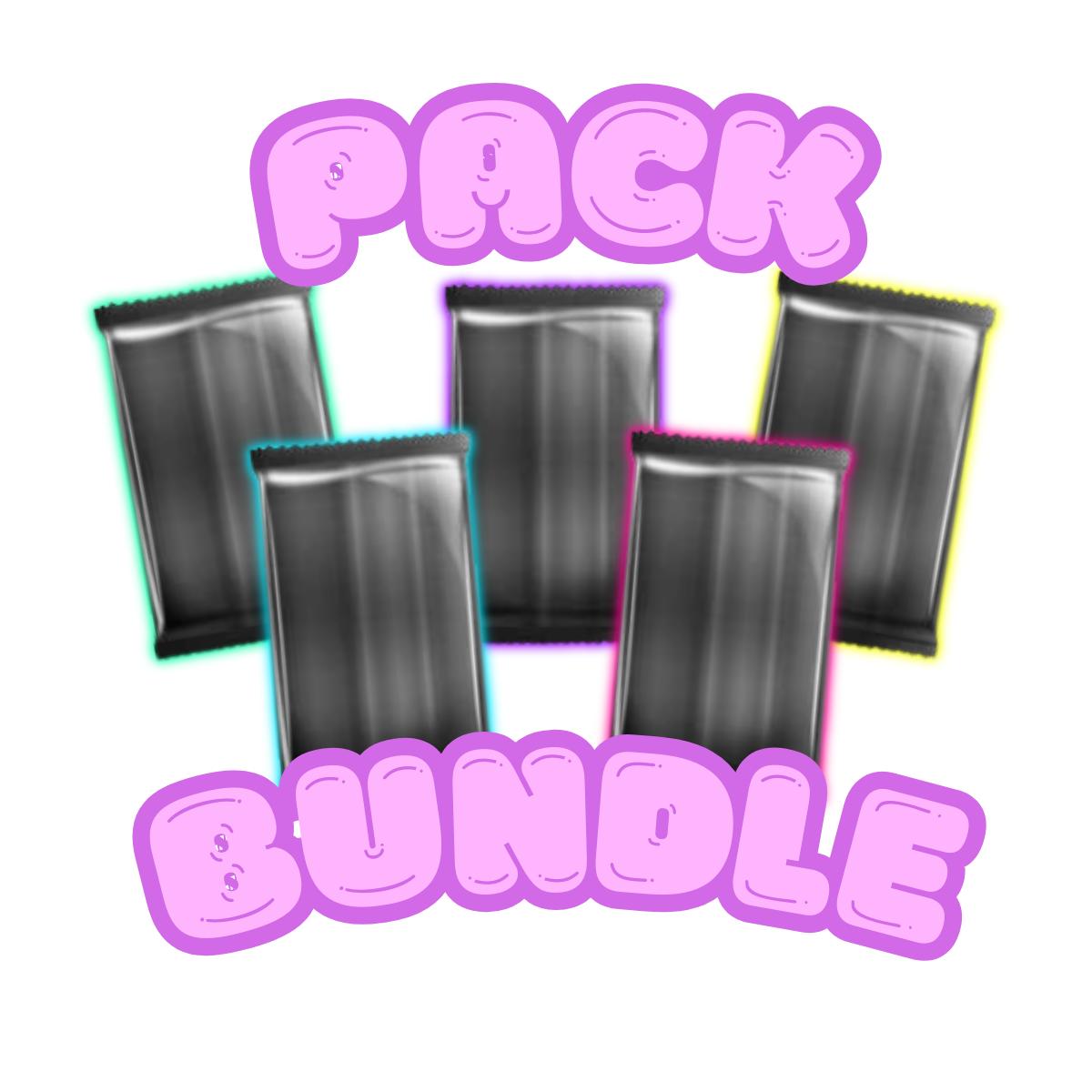 5 Pack Bundle of Waifu/Anime cards for Collecting and Artistic Decoration